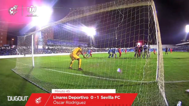 Óscar Rodríguez’s great free-kick goal vs Linares